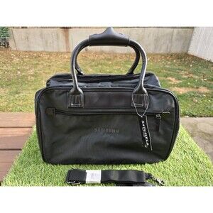 Satchels New York NWT Black SAMSUNG Professional Briefcase Bag w/ Shoulder Strap
